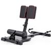 leikefitness Deluxe multifunzione Deep Sissy Squat Bench Home Gym Workout Station Leg Exercise Machine White-8400 (nero)