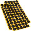 Adsamm® / 150 x antiscivolo autoadesivi/neri/Ø 20 mm/tondi/piedini adesivi antisdrucciolo in gomma espansa EPDM/cuscinetti protettivi per arredi Adsamm® Quality