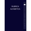 Independently published Rubrica Alfabetica: Organizzatore Alfabetico Con 4 Pagine per ogni Lettera, A5