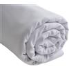 IPEA Tessuto in Cotone Bianco Leggero - 200 cm x 150 cm - Made in Italy - Tessuto al Metro per Cucito, Abbigliamento, Fodere, Arredamento, Accessori, Patchwork, Stoffa Tinta Unita per Cucire