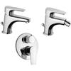 PAINI RUBINETTERIE Paini Smart miscelatore lavabo bidet doccia incasso con deviatore