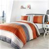 Fusion Set Copripiumino, 52% Poliestere 48% Cotone, spezie, Super-King