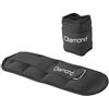 Diamond Fitness Cavigliere Appesantite Nere da 2.5 kg cad