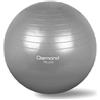 Diamond Fitness Gym Ball Grigia 75 cm, ideale per utenti con statura superiore a 179 cm