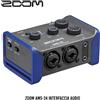 Zoom AMS-24 Interfaccia Audio Registrazione e Streaming scheda audio