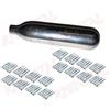 Aglow.it Bombolette Aglow.it ULTRA contenuto 100 pezzi CO2 12Gr +30% PERFORAZIONE MIGLIOR