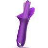 SXOVO Stimolatore Clitoride Stimolazione Leccare la Lingua Vibratore Impermeabile con 10 Modalità di Intensità per Masturbazione Femminile, Giocattoli Sessuali Ricaricabili per Capezzoli G-spot