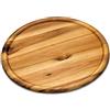 Kesper Piatto per Pizza, Legno, Marrone, 32 x 32 x 5 cm