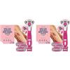 by Amazon Ricarica per Rasoio da Donna a 5 Lame, Rosa, Confezione da 10