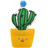 Aime - Giocattolo interattivo per gatti, cactus, 6 cm