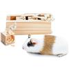 Karlie Rody Brain Train Cube, 4 Blocchi, Lunghezza 21,5 cm, Larghezza 8,5 cm, Altezza 7,5 cm, Naturale