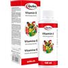 Quiko Vitamina E 100ml liquid Vitamina fertilizzante per uccelli da compagnia, piccioni da corsa e polli Supporta la riproduzione e promuove risultati eccellenti