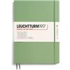 LEUCHTTURM1917 363918 Taccuini Master Slim A4+, Copertina rigida, 123 pagine numerate, Sage, Righe