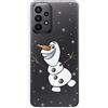 LA CASA DE LAS CARCASAS Cover per Samsung Galaxy A23 5G ufficiale di Frozen Olaf trasparente per proteggere il tuo cellulare. Cover per Samsung Galaxy in silicone flessibile con licenza ufficiale Disney