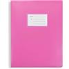 Arpan - Raccoglitore per presentazioni, formato A4, 104 tasche, 208 lati, copertina flessibile, colore: Rosa