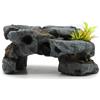 Amtra Deko Roccia Giapponese - Decorazione in Resina atossica per Acquari, Accessorio Ornamentale subacqueo, Decorativo rifugio nascondiglio, Dipinto a Mano, Dimensione 7 * 15,5 * 10 cm