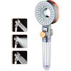 HAPPUP Soffione Doccia con Filtro, Anticalcare 3 Tipi di Getto, Alta Pressione , Doccino Pressurizzato, SPA , Risparmio Idrico