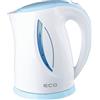 ECG RK 1758 bollitore Blue, 1,7 litri, Plastica, 1.7 litri, colore: blu/bianco