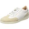 Geox D Myria A, Sneakers Donna, Bianco/Beige (Off White/Lt Taupe), 38 EU