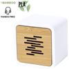 Tecnologici personalizzati Cassa bamboo bluetooth personalizzato Pixie personalizzate o neutre