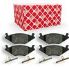 ACDelco 14D1273CH Advantage - Set di pastiglie freno a disco anteriore in ceramica con hardware