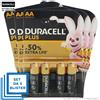 DURACELL BATTERIE AA PLUS POWER STILO ALCALINE 1,5V - SET DA 5 BLISTER PER UN TOTALE DI 20 BATTERIE