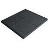 DIAMOND FITNESS Pavimentazione Gommata Antitrauma Granulo Medio con Fuga spessore 2 cm, dim 100x100 cm - Acquisto minimo 10 pezzi