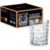 Nachtmann Spiegelau & Nachtmann 92076 - Set di 4 Bicchieri da Whisky, Bossa Nova