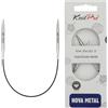 KnitPro - Knitpro Nova Metal (25 cm, 4,00) Aghi a Maglia Circolare - 1 unità