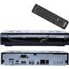 Viark Sat 4K UHD H.265 2160p DVB-S2X MS Receiver LAN WIFI Black