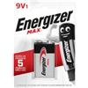 Energizer Pila Transistor - 9V - Max - Energizer - blister 1 pezzo (unità vendita 1 pz.)