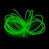 Balabaxer Linea luminosa Verde, striscia luminosa al neon portatile del pacchetto batteria 5M, può essere tagliata a volontà, applicabile alla festa, Halloween, decorazione fai da te