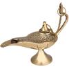 JMD Handcrafted Incensiere in ottone a forma di lampada di Aladino, 6-Zoll-