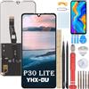 YHX-OU 6.7 Nero LCD Display di Riparazione per Huawei P30 Lite/Nova 4E LCD Schermo Touch Screen Digitizer Assemblea E Strumenti di Installazione+1 Pezzo Vetro temperato