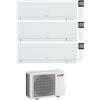 Mitsubishi CONDIZIONATORE MITSUBISHI TRIAL SPLIT KIRIGAMINE ZEN MSZ-EF BIANCO 7000+12000+12000 BTU WIFI INVERTER MXZ-3F54VF4 A+++