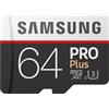 Samsung Scheda di Memoria microSDHC 64 GB Classe 10 + Adattatore SD - MB-MD64GA