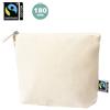 Beauty case grande in cotone Adams Fairtrade 23x6x17 cm personalizzate o neutre