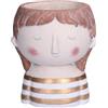 RITUALI DOMESTICI Cachepot Bimba Snob Icugini Ceramica Cm 14x13x16 H