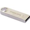 Philips Chiavetta USB 16 GB USB 2.0 Flash Drive Moon Edition per PC, laptop, computer Reads up to 20 MB/s Metal Keychain Ring Capless