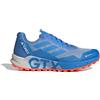 Adidas Terrex Agravic Flow 2 Goretex Trail Running Shoes Blu EU 44 Uomo