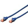 Digitus Cavo di rete SFTP cat 6 Doppia Schermatura mt. 1 Blu