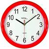 techno line WT 600 Rot Orologio da Parete, Rosso, 25x2.4x25 cm