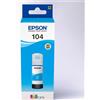 Epson C13T00P240 - EPSON 104 SERBATOIO INCHIOSTRO CIANO [65ML]