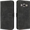 OKZone Cover per Samsung Galaxy J710/J7 2016, Custodia in Pelle Samsung J710/J7 2016, Cover a Libro Galaxy J710/J7 2016 Magnetica Portafoglio Folio PU Pelle Flip Caso con Wallet Case Cover (Nero)