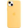 Apple Custodia Apple MagSafe per iPhone 14 Pro in silicone Aurora/giallo
