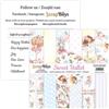 Blocchi di Carte Scrap Sweet Ballet 15 x 15