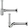 OMP COPPIA SIFONI OMP A S E BOTTIGLIA DA 1"1/4 PER LAVABO E BIDET