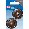 Prym - Prym Sew -On Brown (35 mm) Fissaggi a scatto - 1 Pezzi