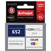 Activejet Cartuccia d'inchiostro Activejet per HP 652 F6V25AE/F6V24 con chip Multicolore [AH-M652RX]