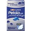 LINES Petalo Blu Soft Notte con Ali 12 pz Assorbenti